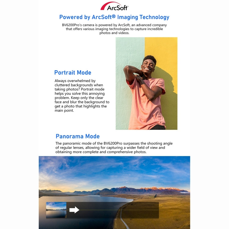 Blackview BV6200 Pro, IP68/IP69K/MIL-STD-810H, 6.56 inch Android 14 MediaTek Helio P35 Octa Core, Network: 4G, OTG, NFC