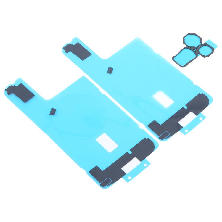 10pcs Back Cover Heat Sink Black Sticker with Back Camera Sponge Pads