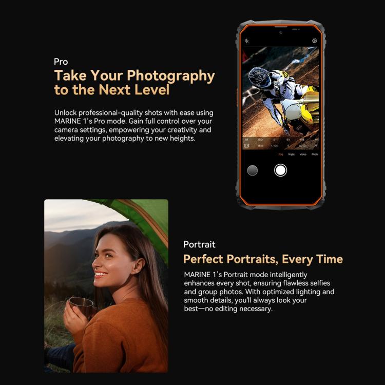 Blackview Oscal Marine 1, 6.56 inch Android 15 Unisoc UMS9230E T615 Octa Core, Network: 4G, OTG, NFC