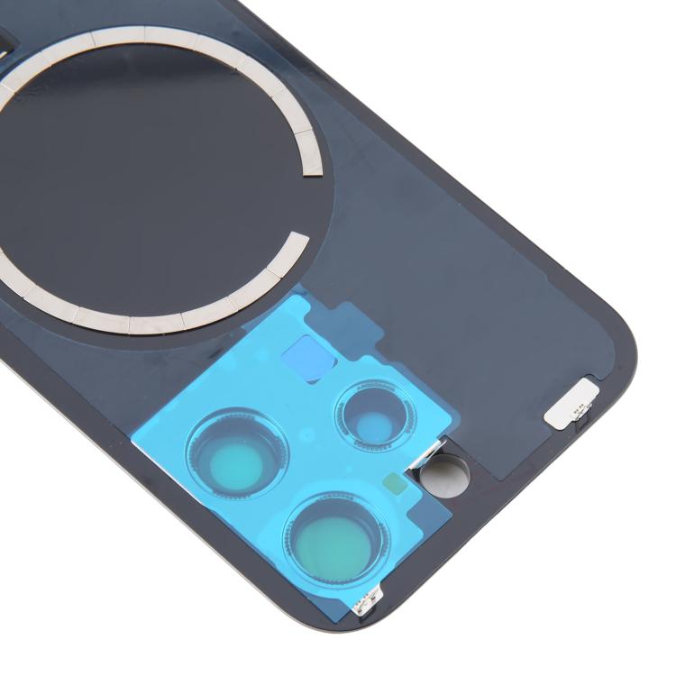 For iPhone 16 Pro Max Original Glass Battery Back Cover with Camera Lens Cover + MagSafe Magnet