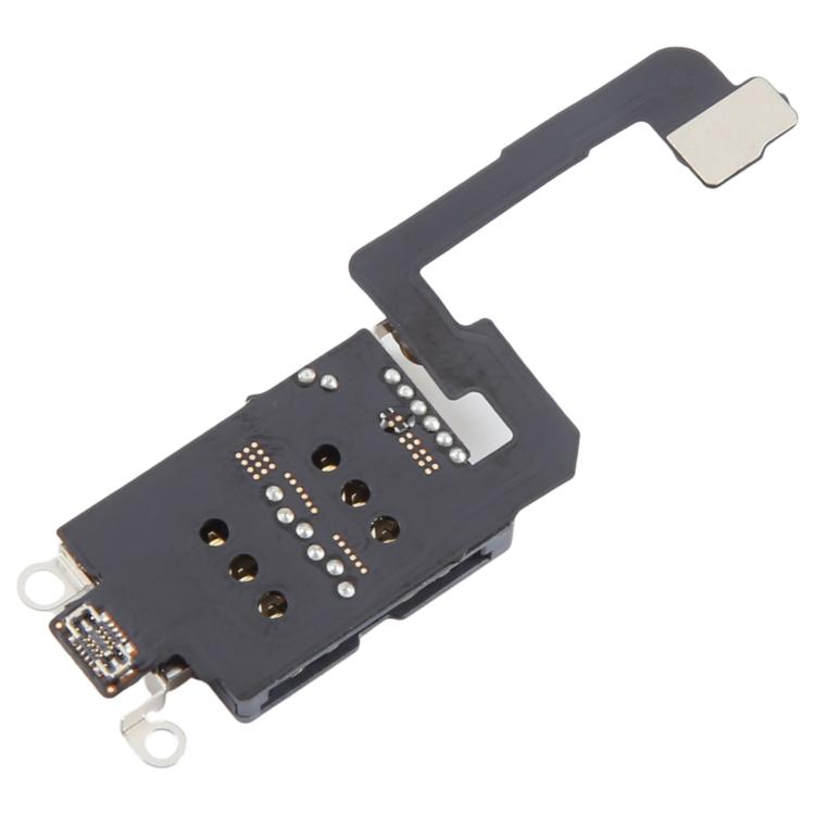 For iPhone 16 Plus Single SIM Card Holder Socket with Flex Cable