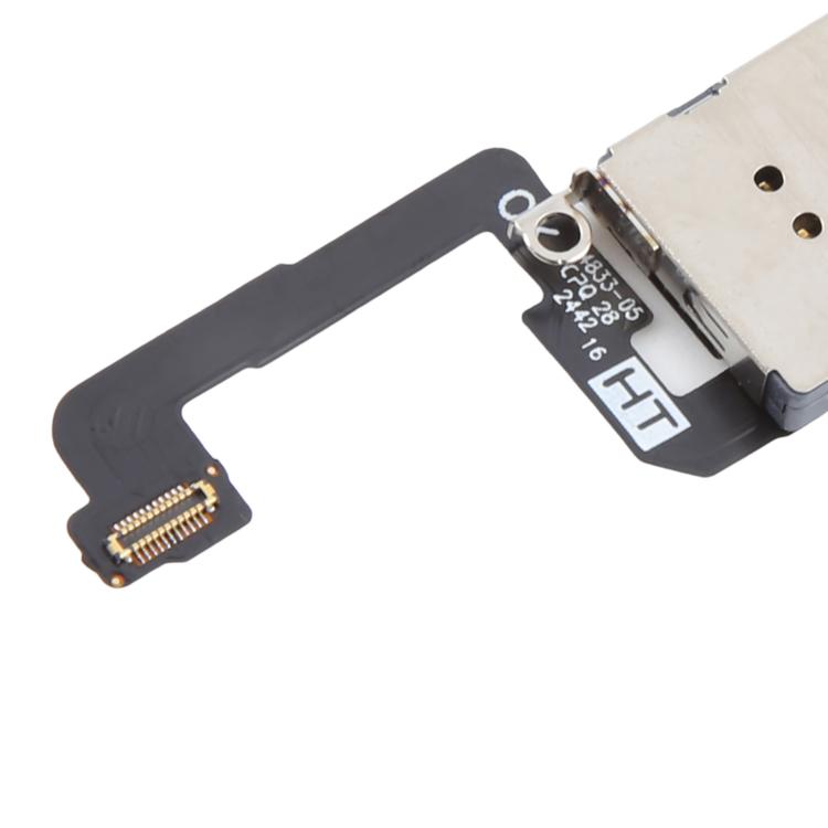 For iPhone 16 Plus Single SIM Card Holder Socket with Flex Cable