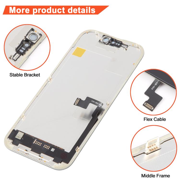 For iPhone 16 Pro DD Hard OLED Screen, Remove IC Need Professional Repair