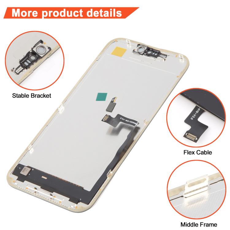 For iPhone 16 Pro Max DD Hard OLED Screen