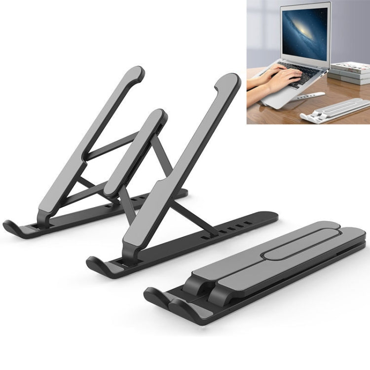 YMB1028 Portable Folding Desktop Holder Bracket for Laptop / Tablet below 15.6 inch