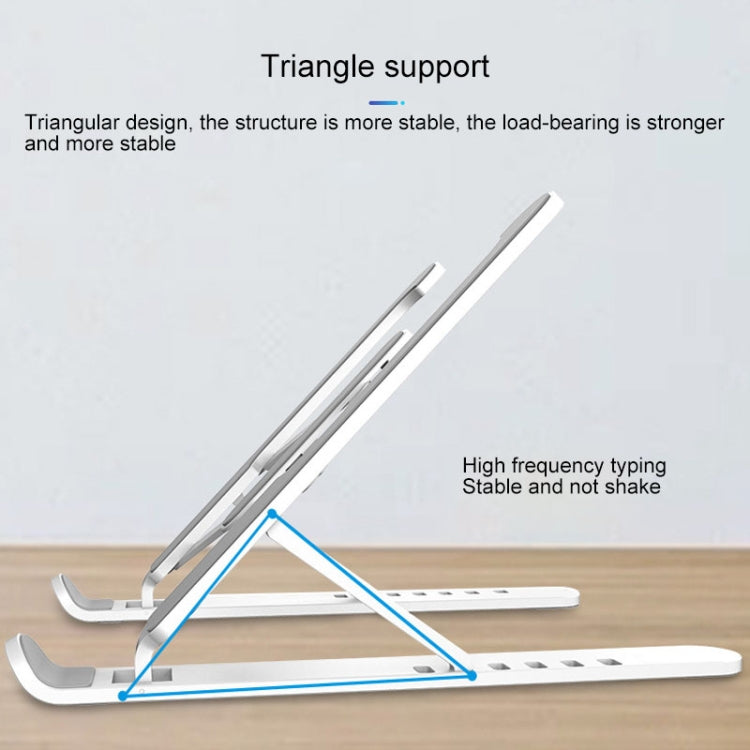 YMB1028 Portable Folding Desktop Holder Bracket for Laptop / Tablet below 15.6 inch