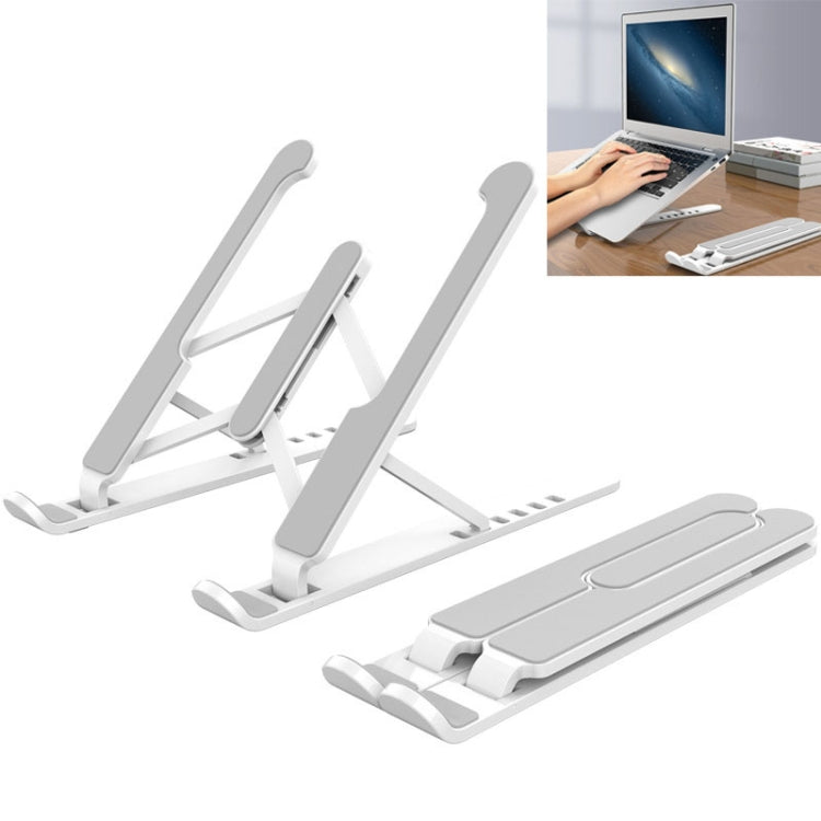 YMB1028 Portable Folding Desktop Holder Bracket for Laptop / Tablet below 15.6 inch