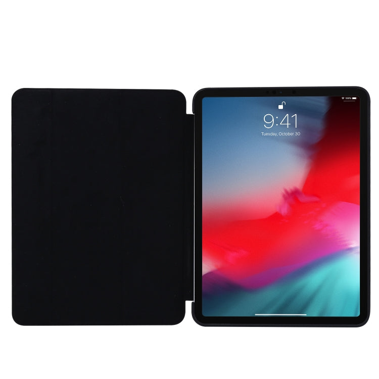 For iPad Pro 11 (2020) PC + PU Leather Tablet Case with Three-folding Holder