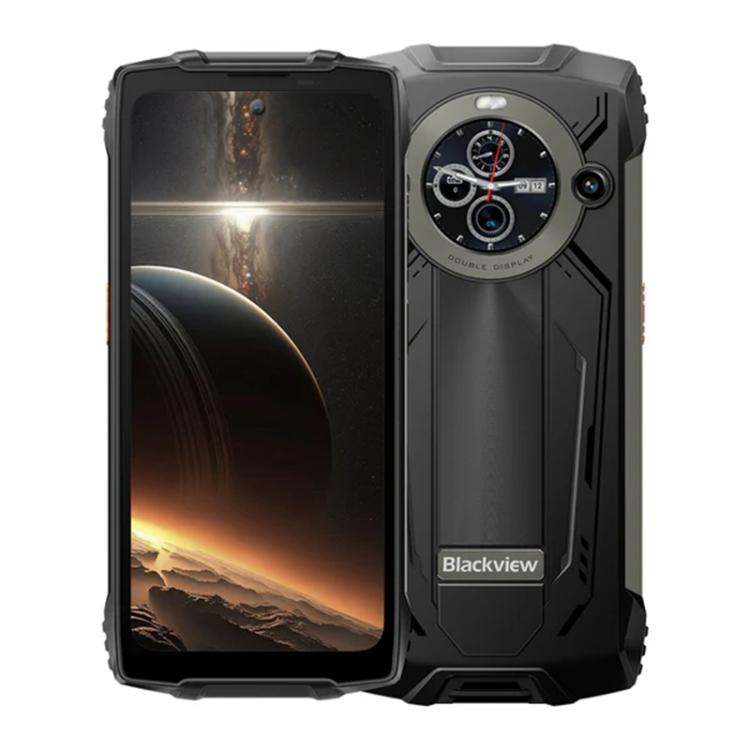 Blackview BV8200 Rugged Phone, 12GB+256GB, 6.5 inch + 1.3 inch Android 14 MediaTekHelio G100 MT8781, Network: 4G, NFC