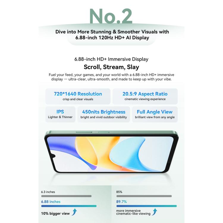 Blackview SHARK 6 5G, 8GB+128GB, 6.88 inch Android 15 Unisoc UMS9620 T8100 Octa Core, Network: 5G, NFC, OTG