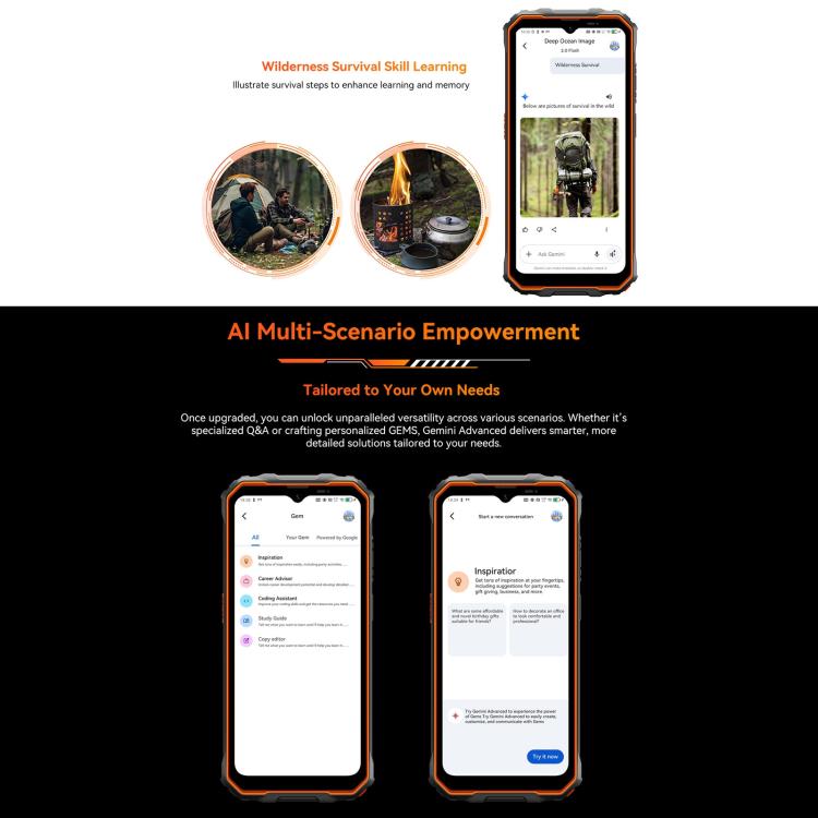 Blackview Oscal Marine 2, 4GB+64GB, 6.56 inch Android 15 Unisoc UMS9230E T615 Octa Core, Network: 4G, OTG, NFC