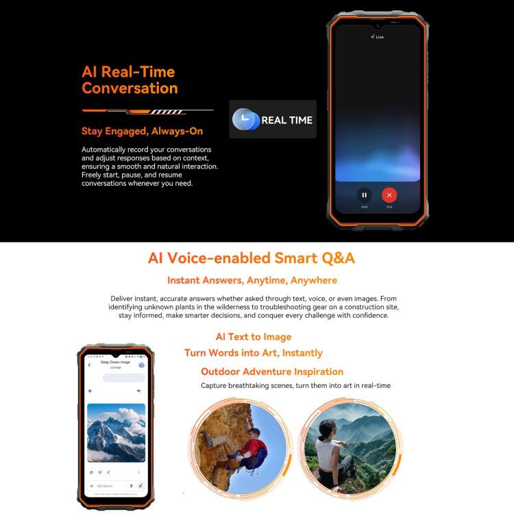 Blackview Oscal Marine 2, 4GB+64GB, 6.56 inch Android 15 Unisoc UMS9230E T615 Octa Core, Network: 4G, OTG, NFC