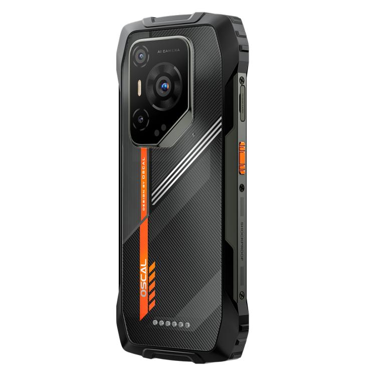 Blackview Oscal Pilot 3 5G Rugged Phone, 12GB+256GB, Night Vision Camera, 6.56 inch Android 15 MediaTek Dimensity 6300 Octa Core, Network: 5G, OTG, NFC