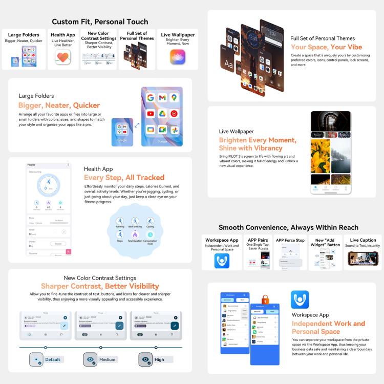 Blackview Oscal Pilot 3 5G Rugged Phone, 12GB+256GB, Night Vision Camera, 6.56 inch Android 15 MediaTek Dimensity 6300 Octa Core, Network: 5G, OTG, NFC