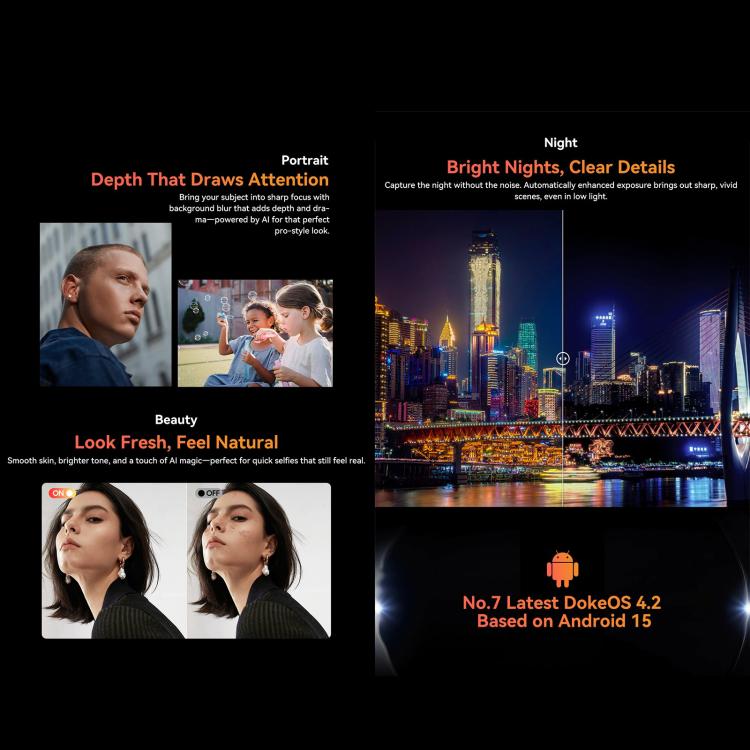 Blackview FORT 1, 6GB+256GB, 6.56 inch Android 15 Unisoc UMS9230E T615 Octa Core, Network: 4G, OTG, NFC