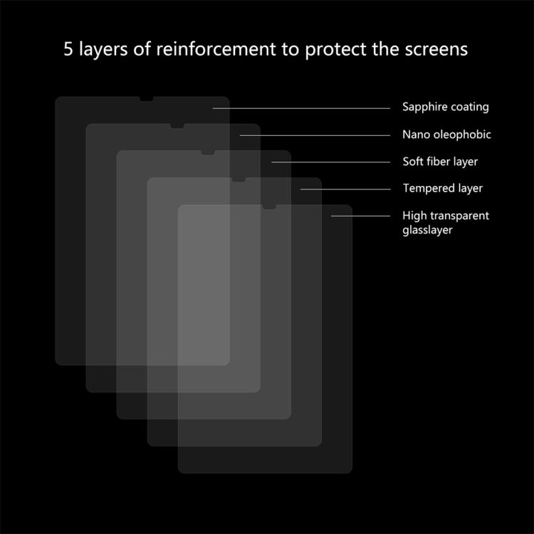 ENKAY Hat-Prince 0.33mm 9H 2.5D Tempered Glass Film for Galaxy Tab S5e 10.5 T720 / T725