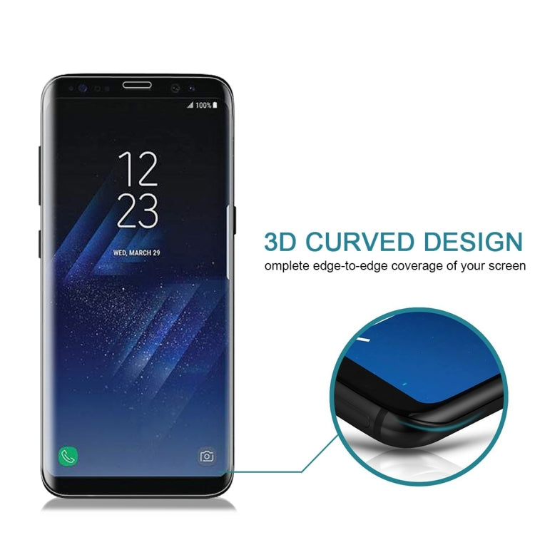25 PCS For Galaxy S8 Full Screen Tempered Glass Screen Protector