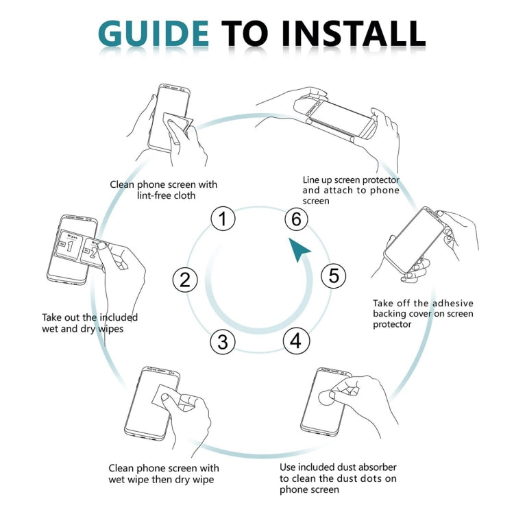 25 PCS For Galaxy S8 Full Screen Tempered Glass Screen Protector