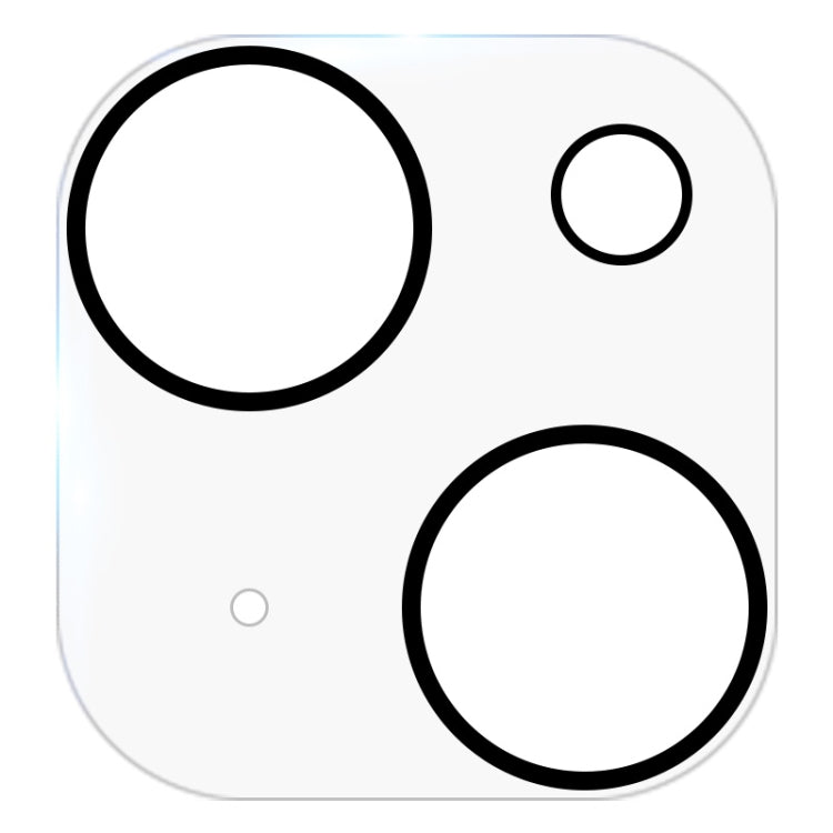 For iPhone 13 mini 50pcs HD Anti-glare Rear Camera Lens Protector Tempered Glass Film