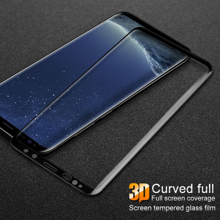IMAK 9H 3D Curved Surface Full Screen Tempered Glass Film for Galaxy S9+