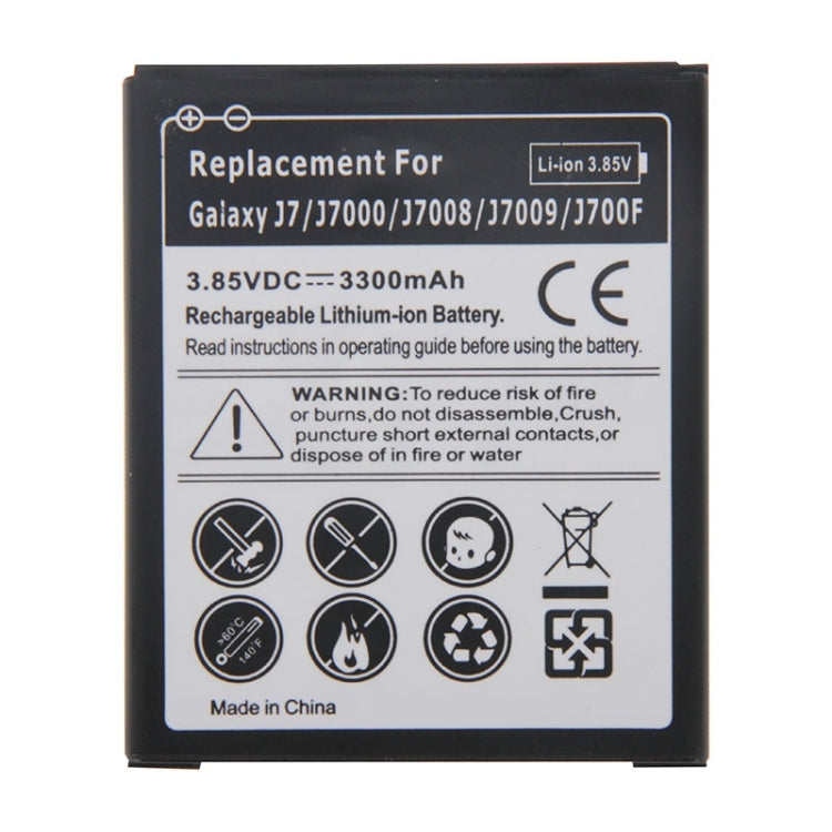 3300mAh Rechargeable Li-ion Battery for Galaxy J7 / J7000 / J7008 / J7009 / J700F