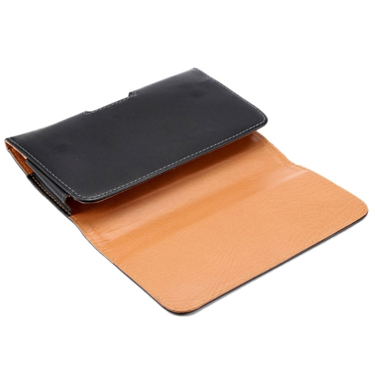 6.3 Inch Crazy Horse Texture Vertical Flip Leather Case / Waist Bag with Back Splint for Galaxy Mega 6.3 /  Mega 2 / G750F