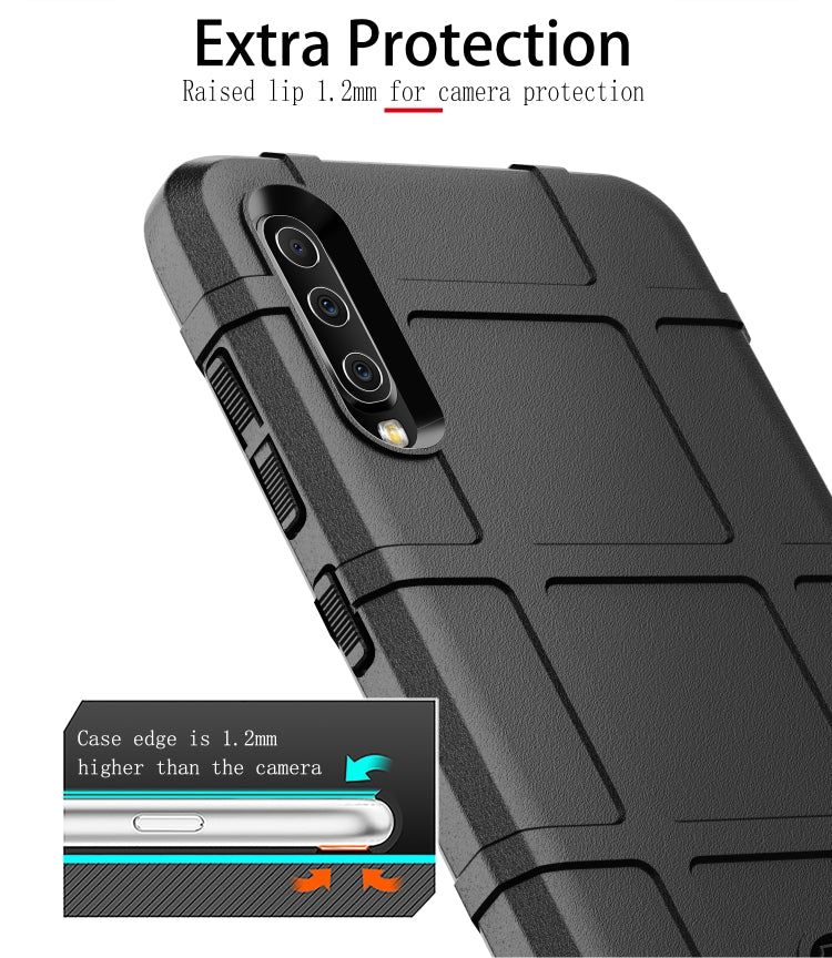 Shockproof Rugged  Shield Full Coverage Protective Silicone Case for Galaxy A70