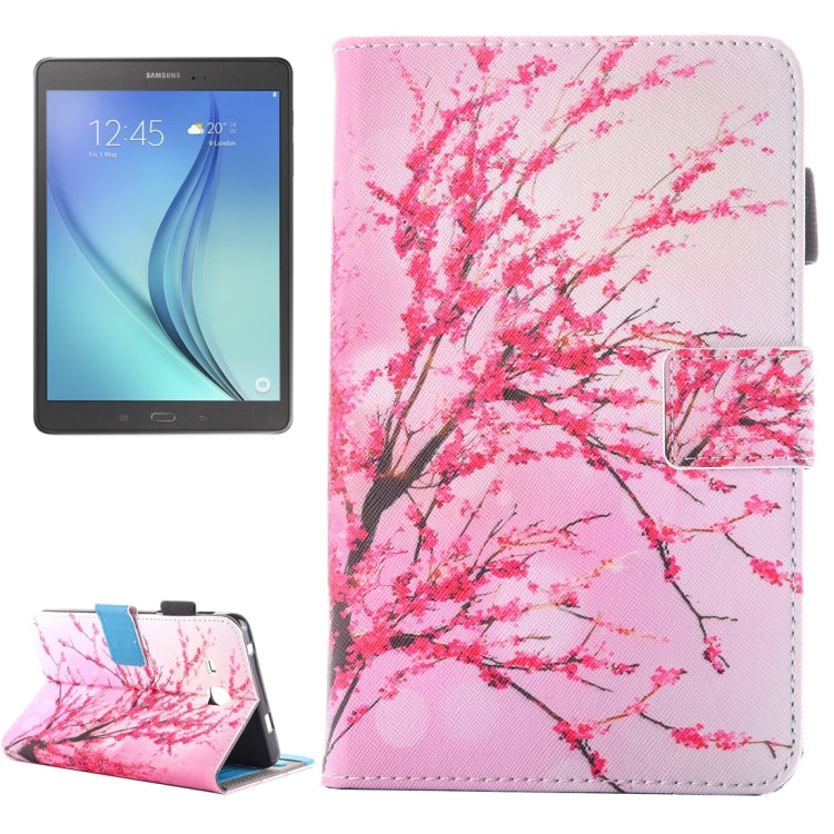 For Galaxy Tab A 7.0 (2016) / T280 Horizontal Flip Pattern Leather Case with Holder & Card Slots & Pen Slot