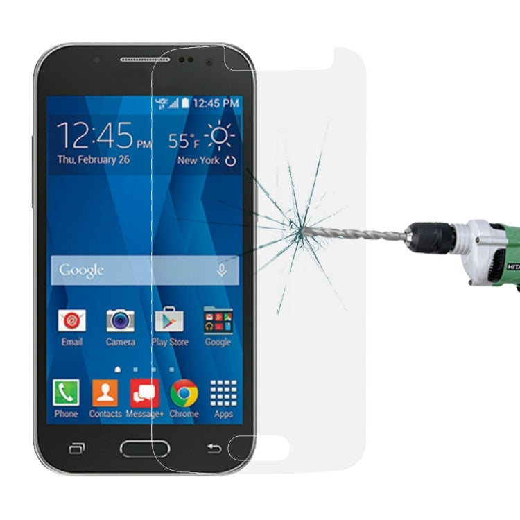 For Galaxy J1 Mini Prime / J106 0.26mm 9H Surface Hardness Explosion-proof Non-full Screen Tempered Glass Screen Film