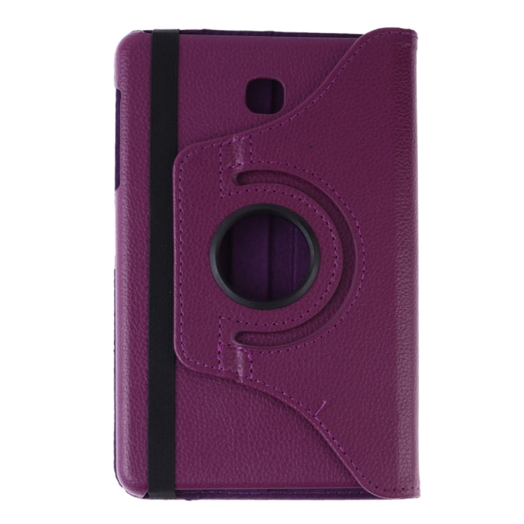 Litchi Texture Rotating ClassicBusiness Horizontal Flip Leather Case for Galaxy Tab A 8.0 T387, with Holder