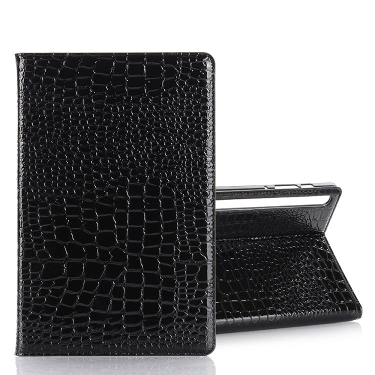 For Galaxy Tab S6 T860 / T865 Crocodile Texture Horizontal Flip Leather Case with Holder & Card Slots & Wallet