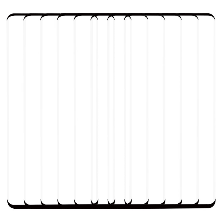 25 PCS 9H 2.5D Premium Curved Screen Crystal Tempered Glass Film for Galaxy S10, Lessen Version