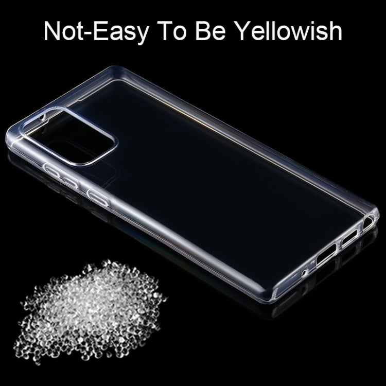 For Samsung Galaxy Note 20 5G 0.75mm Ultra-Thin Transparent TPU Protective Case