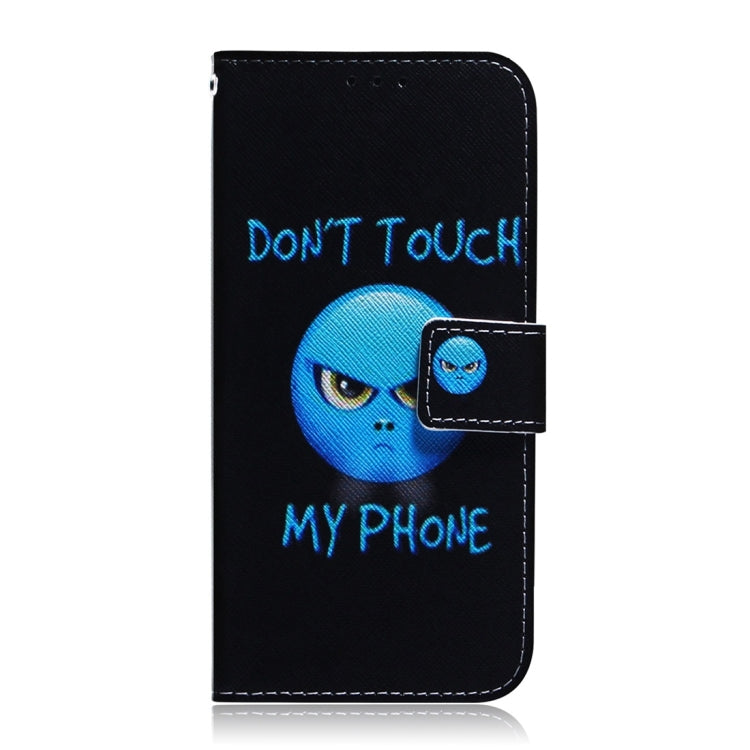 Anger Pattern Coloured Drawing Horizontal Flip Leather Case for Galaxy M20, with Holder & Card Slots & Wallet