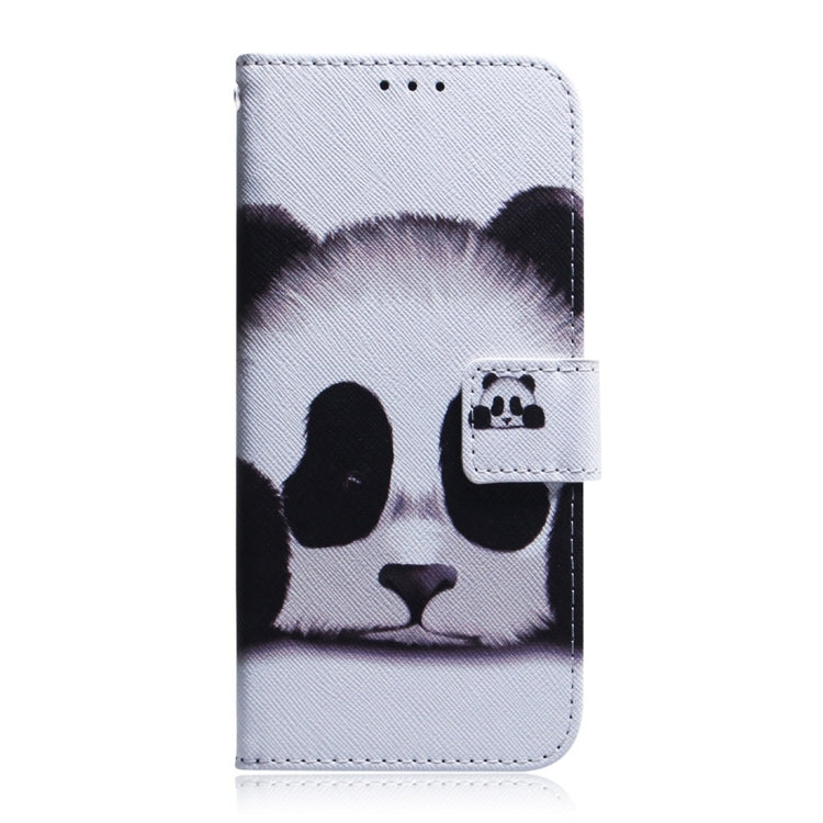 Panda Pattern Coloured Drawing Horizontal Flip Leather Case for Galaxy S10 E, with Holder & Card Slots & Wallet