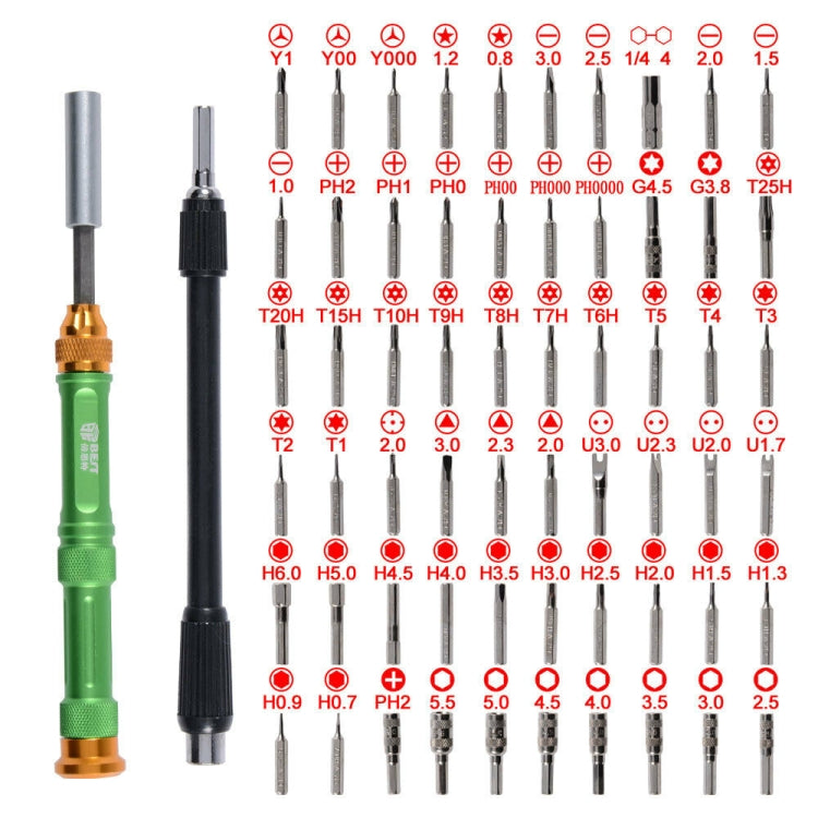 BEST BST-8928 Screwdriver Magnetic Bit Driver Kit 63 in 1 Professional Screwdrivers Set