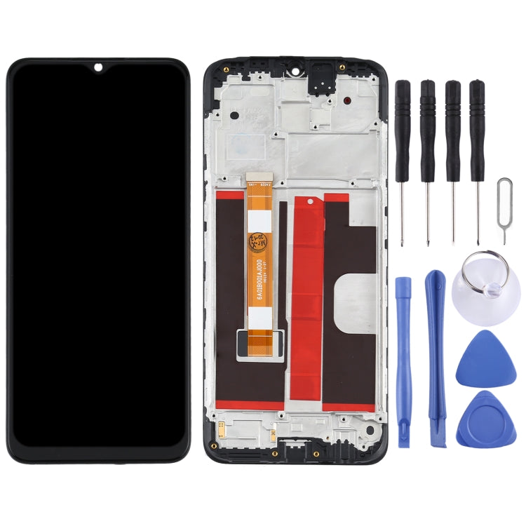 LCD Screen and Digitizer Full Assembly With Frame for OPPO A5 (2020) CPH1931 CPH1959 CPH1933 CPH1935 CPH1943