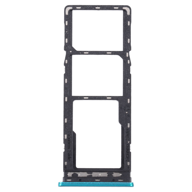 For Tecno Spark Go 2022/Spark 6 Go SIM Card Tray + SIM Card Tray + Micro SD Card Tray