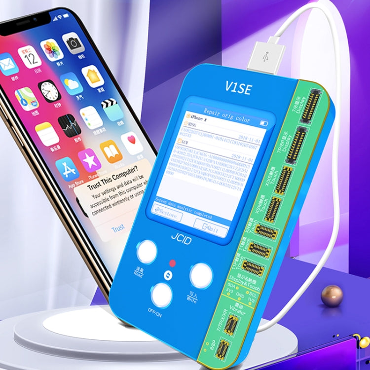 JC V1SE Testing 2 in 1 Screen Data Repair Panel Adaptor For iPhone 12 Series / 13 / 13 mini