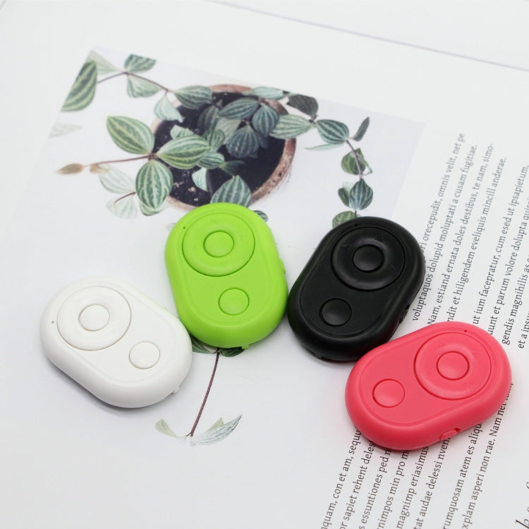 Mini Bluetooth Remote Control Live Streaming Likes Video Recording Novel Page Flip Remote Control Selfie, Black